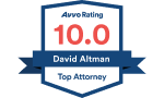 Avvo Rating 10 / David Altman / Top Attorney